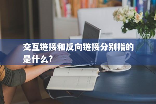 交互链接和反向链接分别指的是什么?